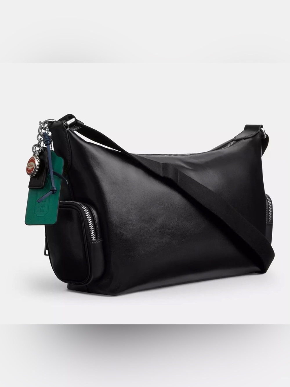 Coach Finn with Charms Calf Smooth leather NEW - Picture 6 of 8